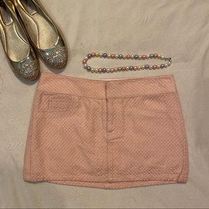 Alice + Olivia Pink Mini Skirt